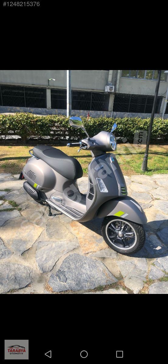 TARABYA OTOMOTİV,DEN 2024 MOD. VESPA GTS 125.SUPERTECH ...
