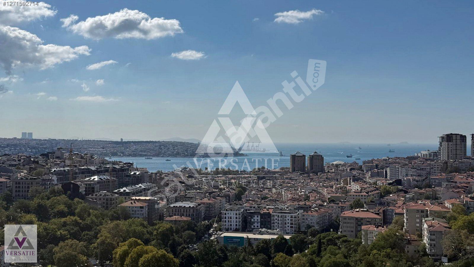 SELENIUM TWINS 1+1 BOĞAZ MANZARALI YÜKSEK KAT TEMİZ DAİRE