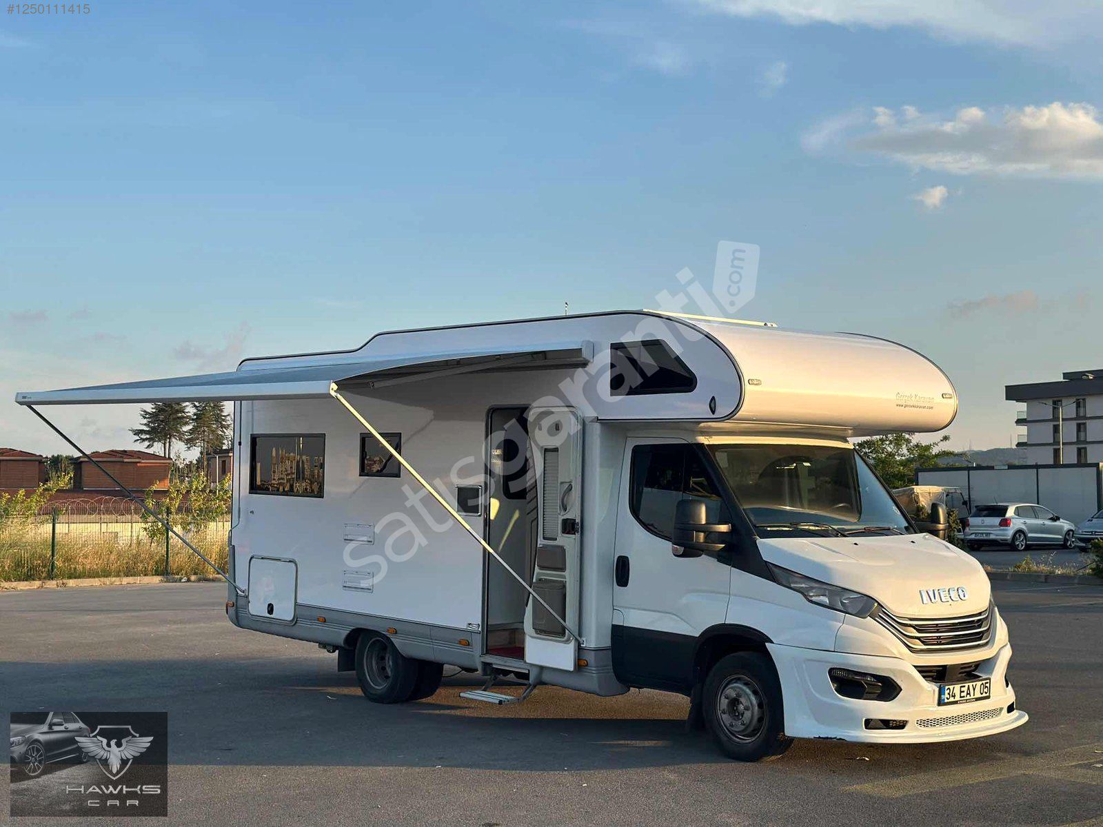 HAWKSCAR DAN 2024 LÜX İVECO KARAVAN FUL+FUL .