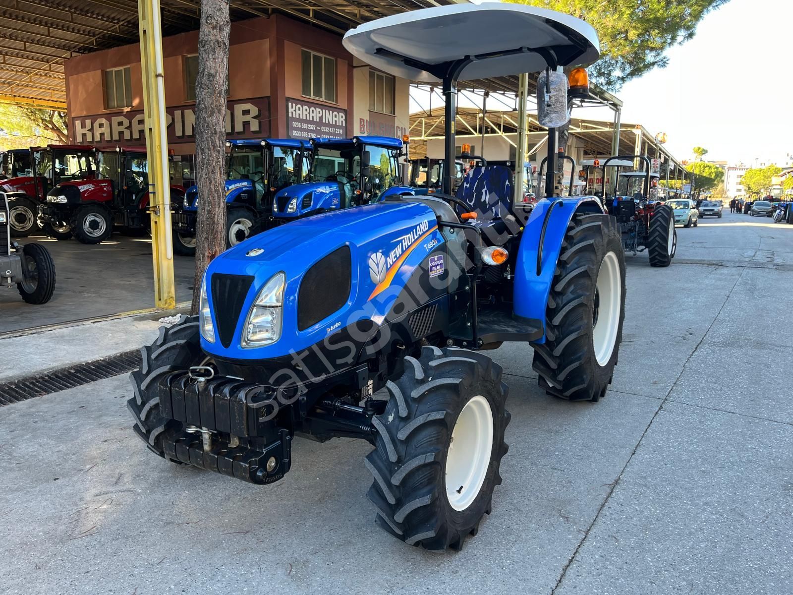 2018 MODEL, NEW HOLLAND T480S ÇEKER