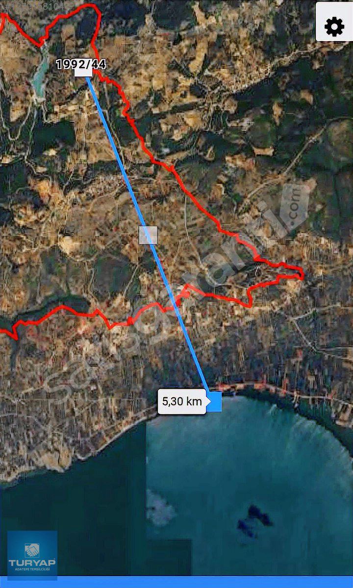 İznik Mahmudiye'de Muhteşem Konumda Satılık Arsa