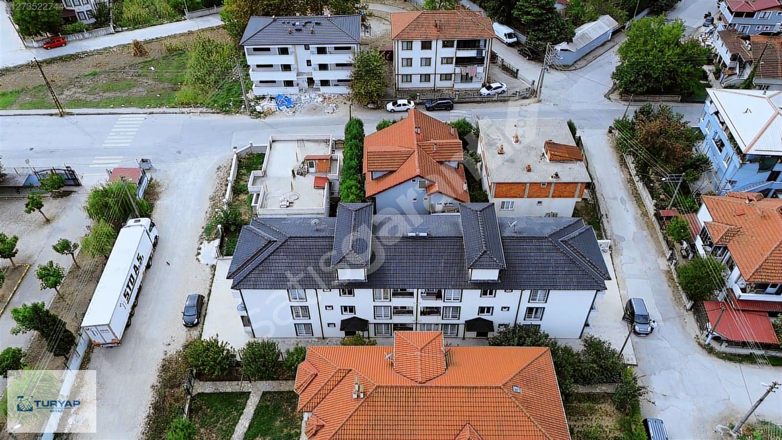 TURYAP AKYAZI'dan CUMHURİYET MAHALLESİNDE SATILIK 1+1 DAİRE