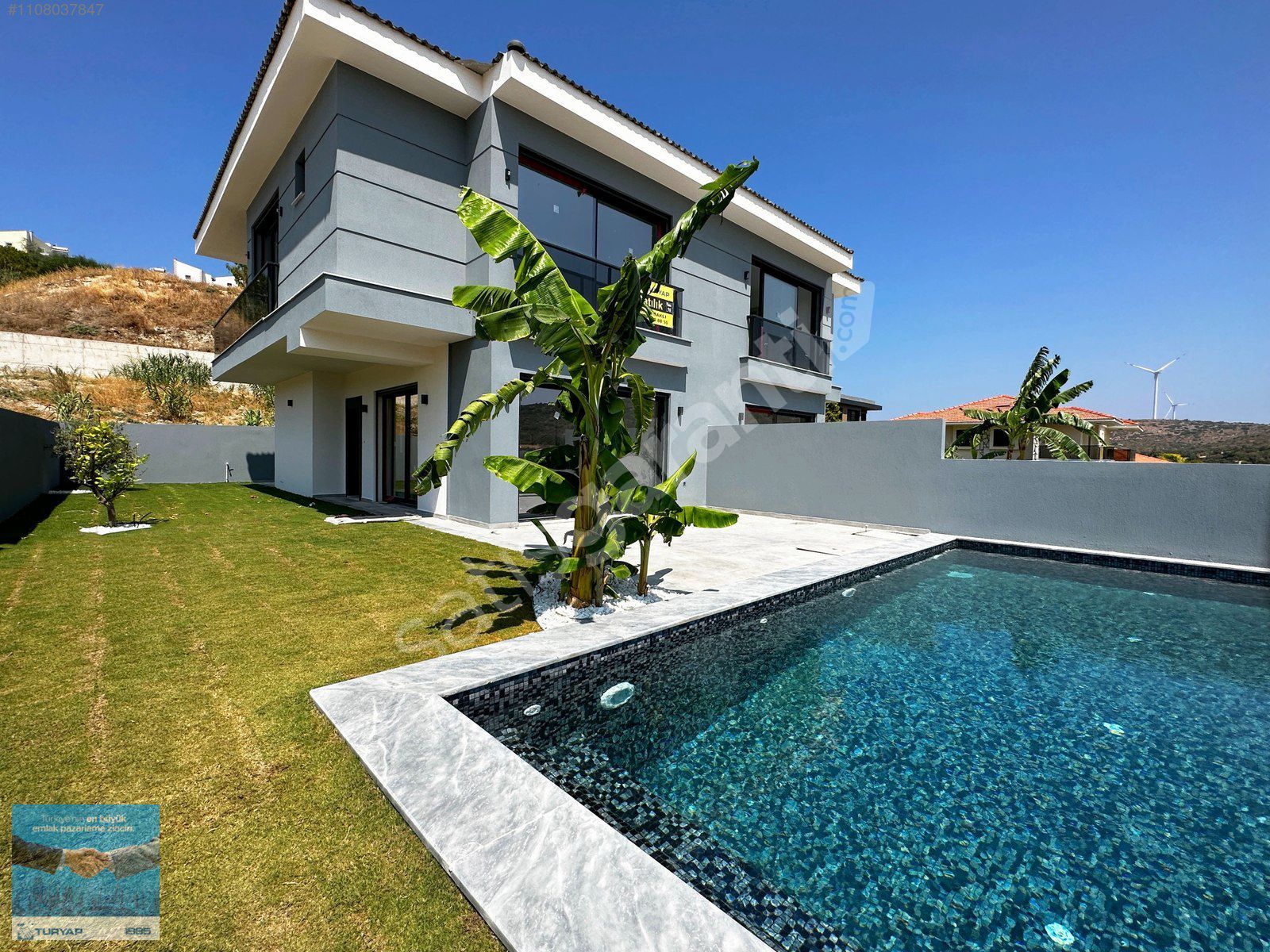 Turyap'tan Çiftlikte Denize 1km, Doğaya Sıfır, Havuzlu 3+1 Villa