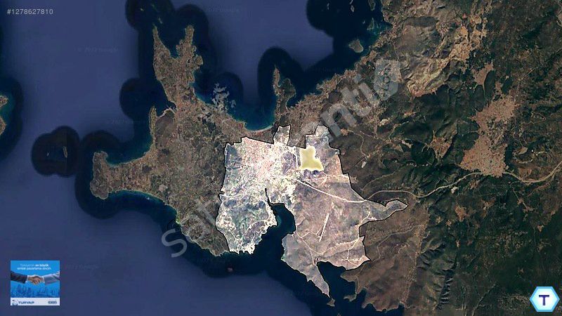 Turyap'tan Çeşme Alaçatı Port Projesi İçinde, Yola Cepheli Tarla