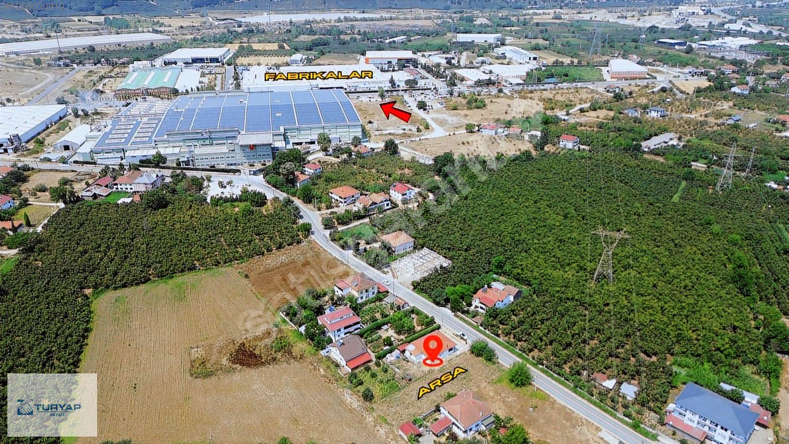 TURYAP AKYAZI'dan KUZULUKTA SATILIK 867 M2 ARSA