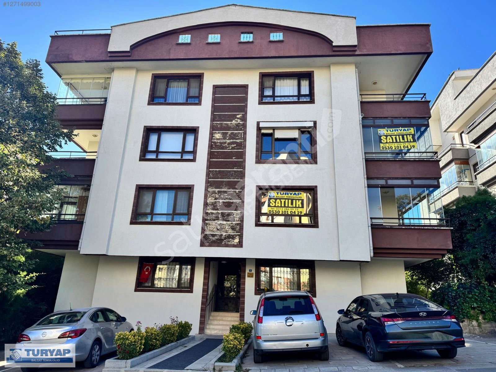 TURYAP' TAN ÇİĞDEM 3+1 KATTA BAKIMLI SATILIK DAİRE