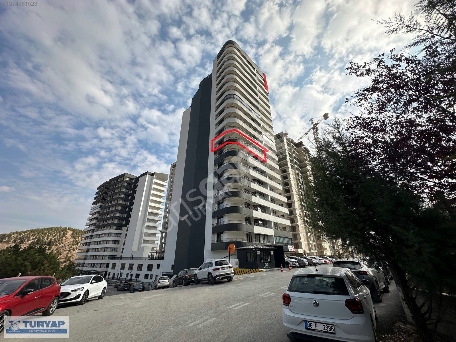 TURYAP'TAN KORU İDEAL SİTESİNDE PRESTİJLİ 2+1 SATILIK DAİRE