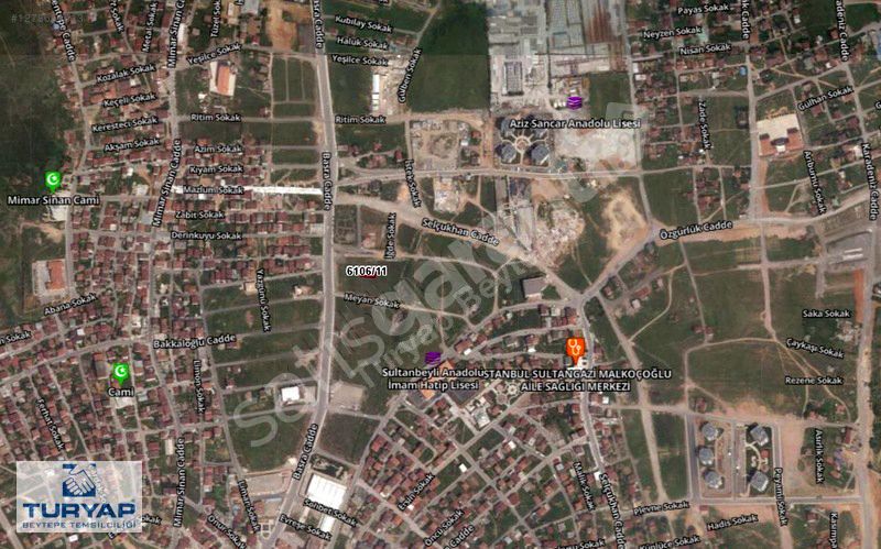 TURYAP GÜVENCESİYLE BASRA CADDESİ PARALELİ TEK TAPU SATILIK ARSA