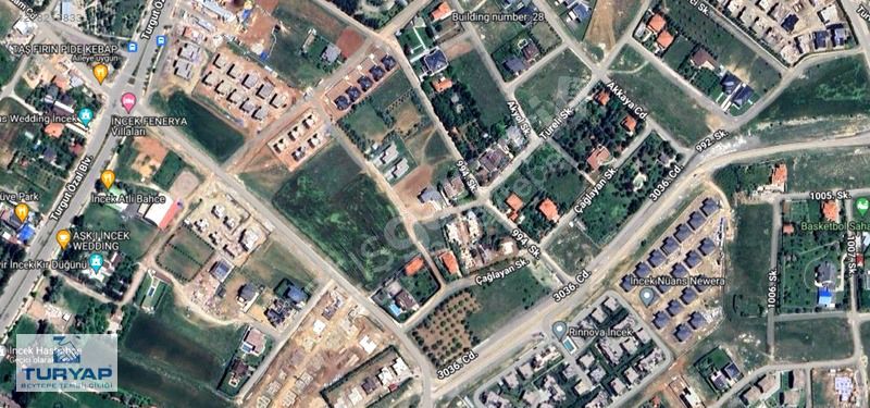 RİNNOVA İNCEK YAKINI 4.100 m2 SATILIK VİLLA PARSELİ