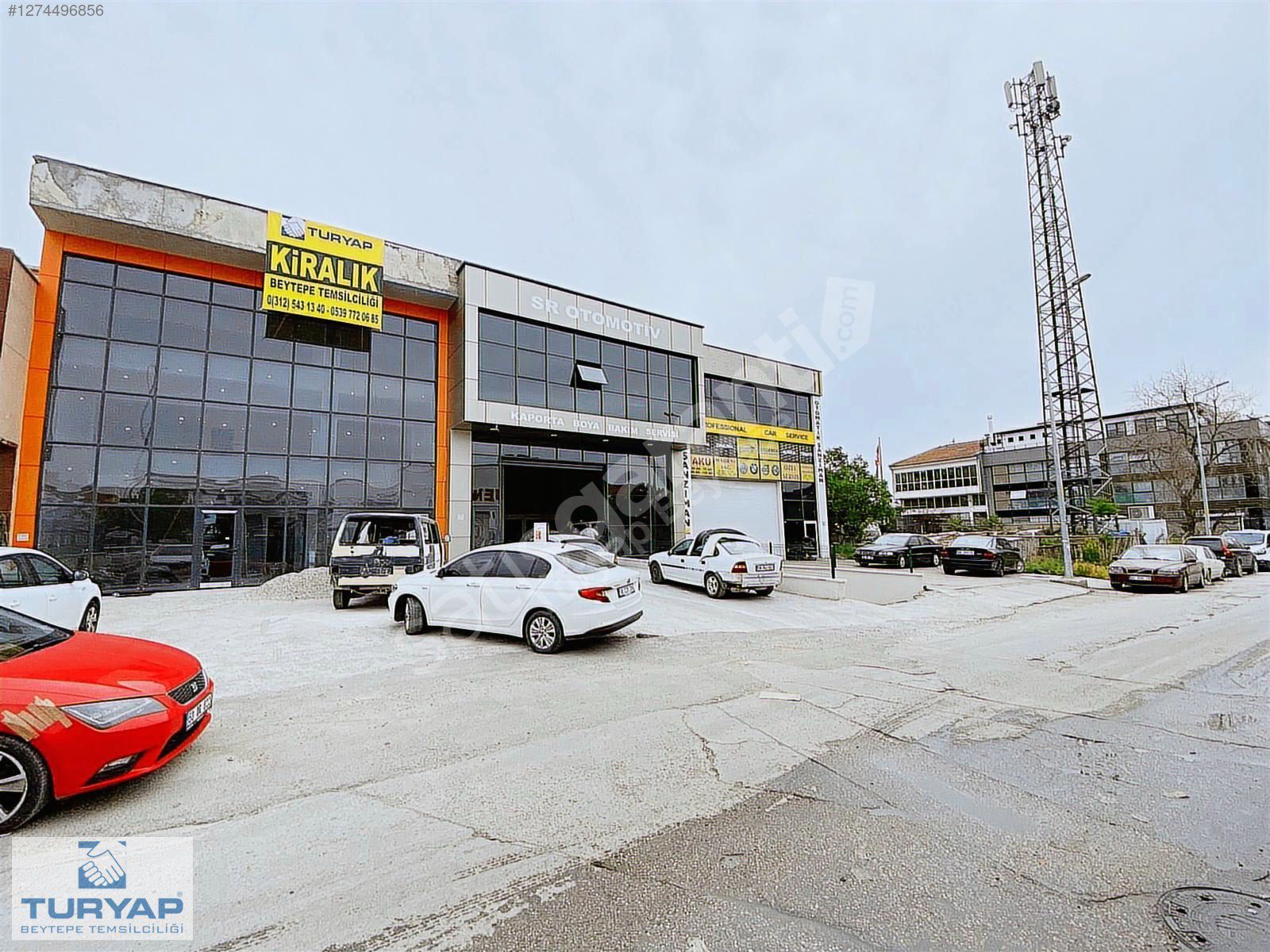 YILDIRIMLAR SANAYİ SİTESİNDE 5 KATLI 510 m² KİRALIK KOMPLE BİNA