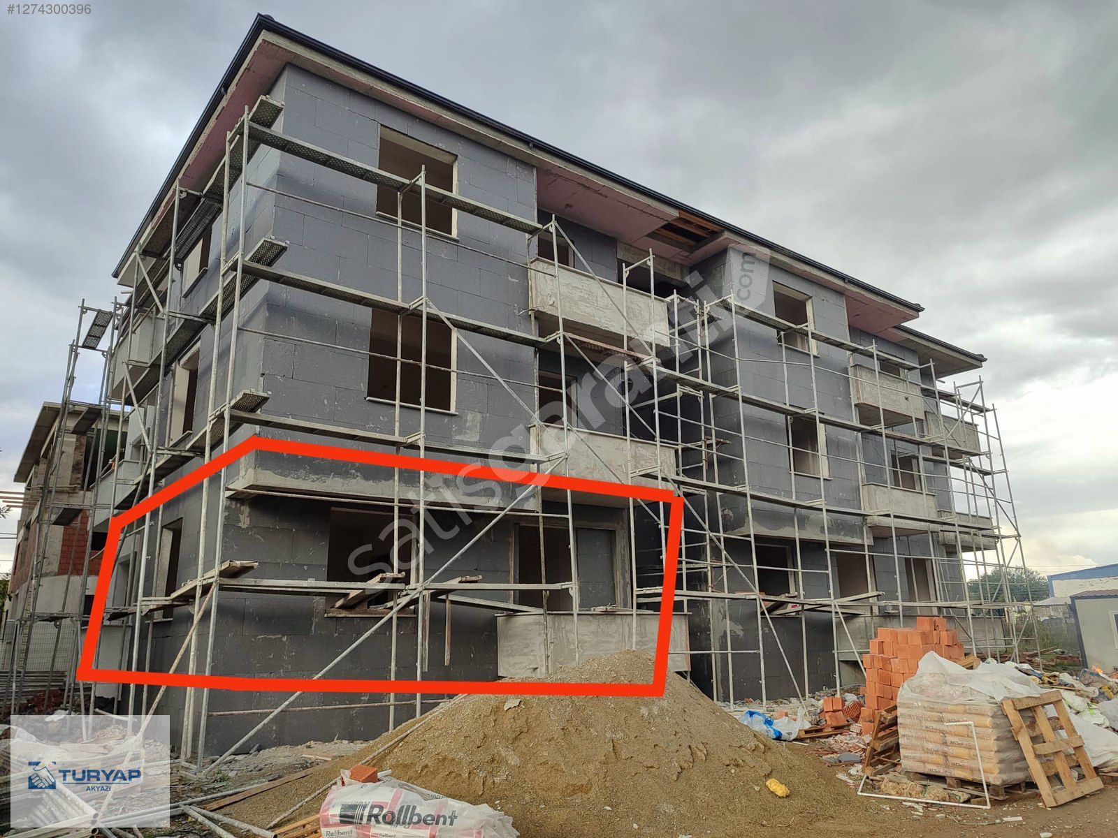 TURYAP AKYAZI'dan Arifbey Mah.'de SATILIK DAİRE