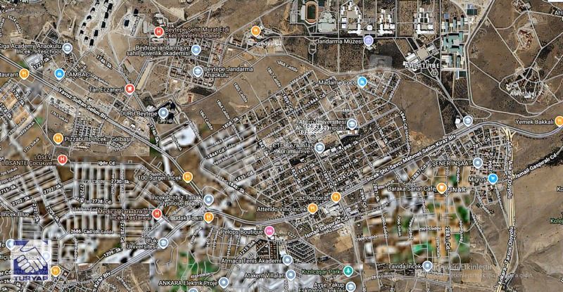 ÖYSEKENTTE İNCEK BULVARINA YAKIN SATILIK VİLLA ARSASI