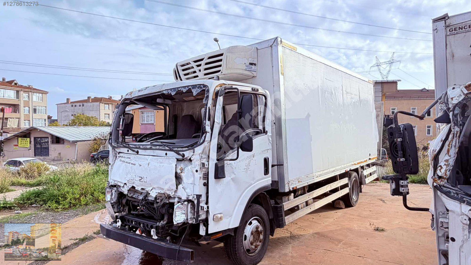 EUROKARDAN 2012. ISUZU NPR 10-LONG KAPALI KASA KLİMA LİFTLİ