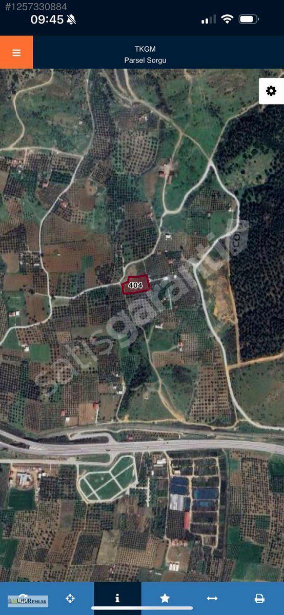 MÜHÜR EMLAK,TAN SATLIK arazi