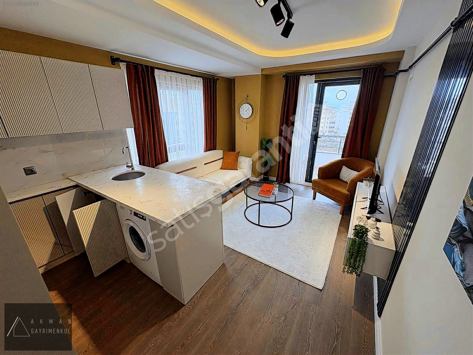 AKMAN'dan/PELİTKÖY/TRAMVAYA 300M/ULTRA LÜKS/SIFIR EŞYALI/1+1