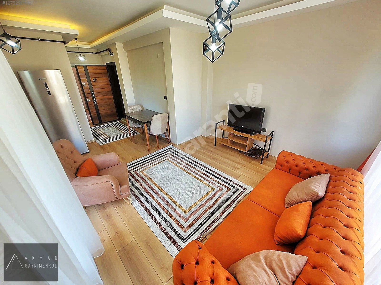 AKMAN/TRAMVAYA 300m/DEPOZİTOSUZ/FULL EŞYALI/1+1 DAİRE