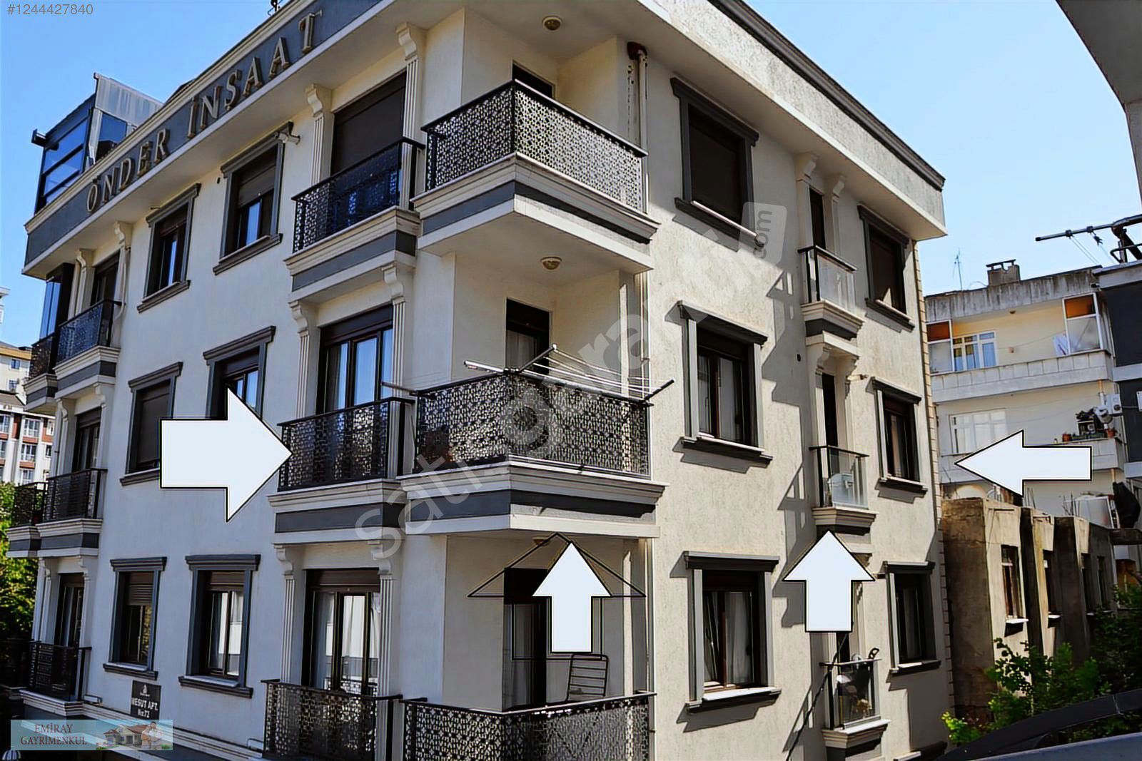 ARMAĞANEVLER MAHALLESİNDE LÜKS İŞÇİLİKLİ SATILIK 2+1