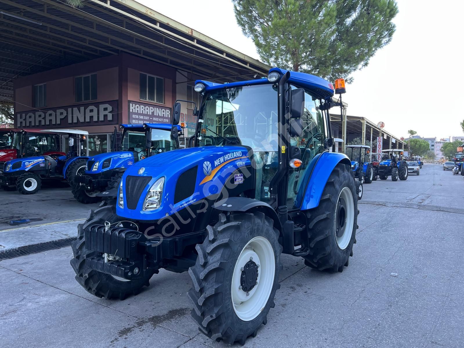 2023 MODEL, NEW HOLLAND TT4.75 DT, K.KLİMA, PS., SIFIR AYARINDA