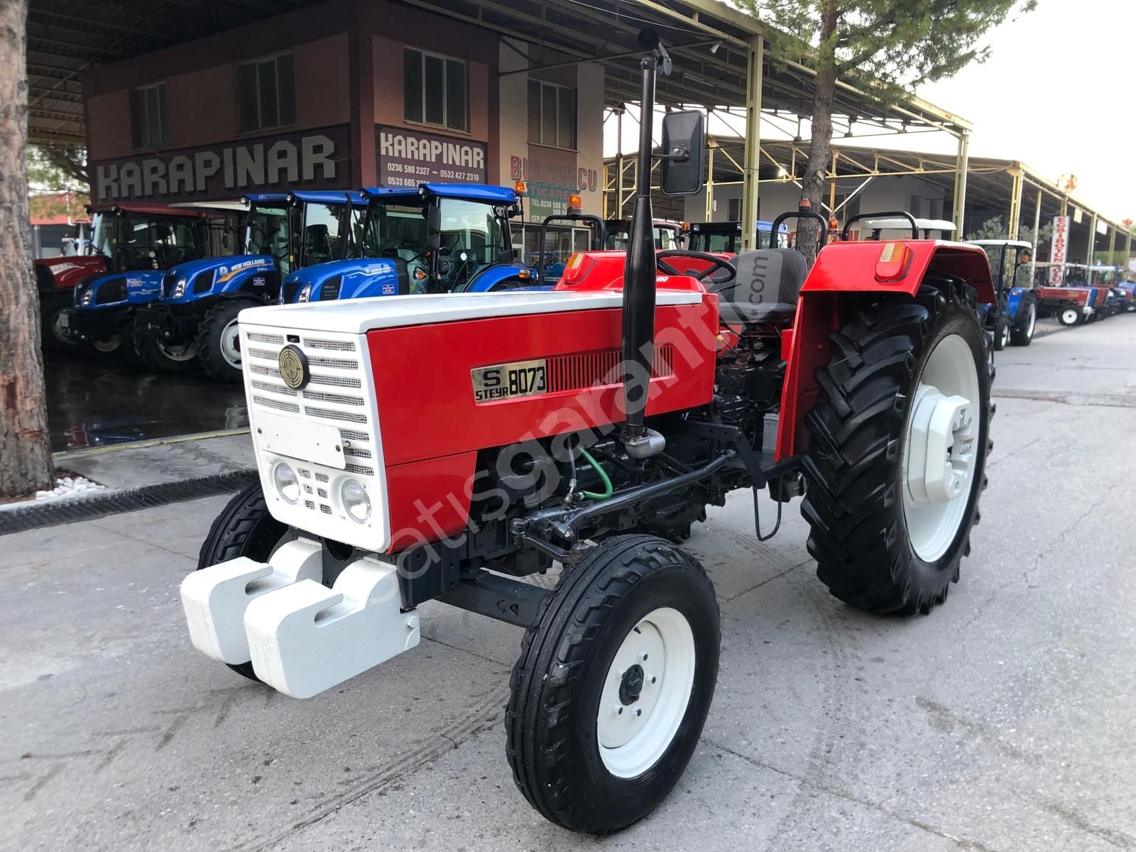 1988 MODEL, STEYR 8073