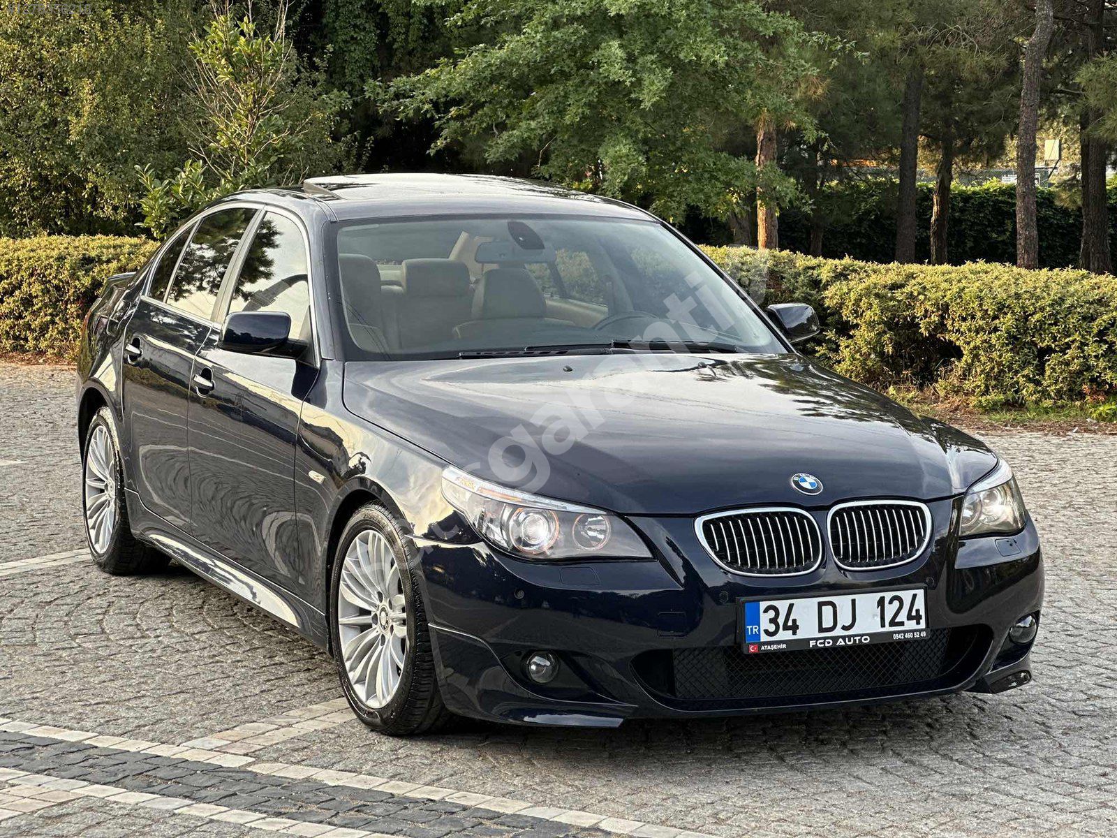 BMW 5.20i OTOMATİK SUNROOF+DIŞ MSPORT+LANSMAN MAVİ+İÇİ BEJ
