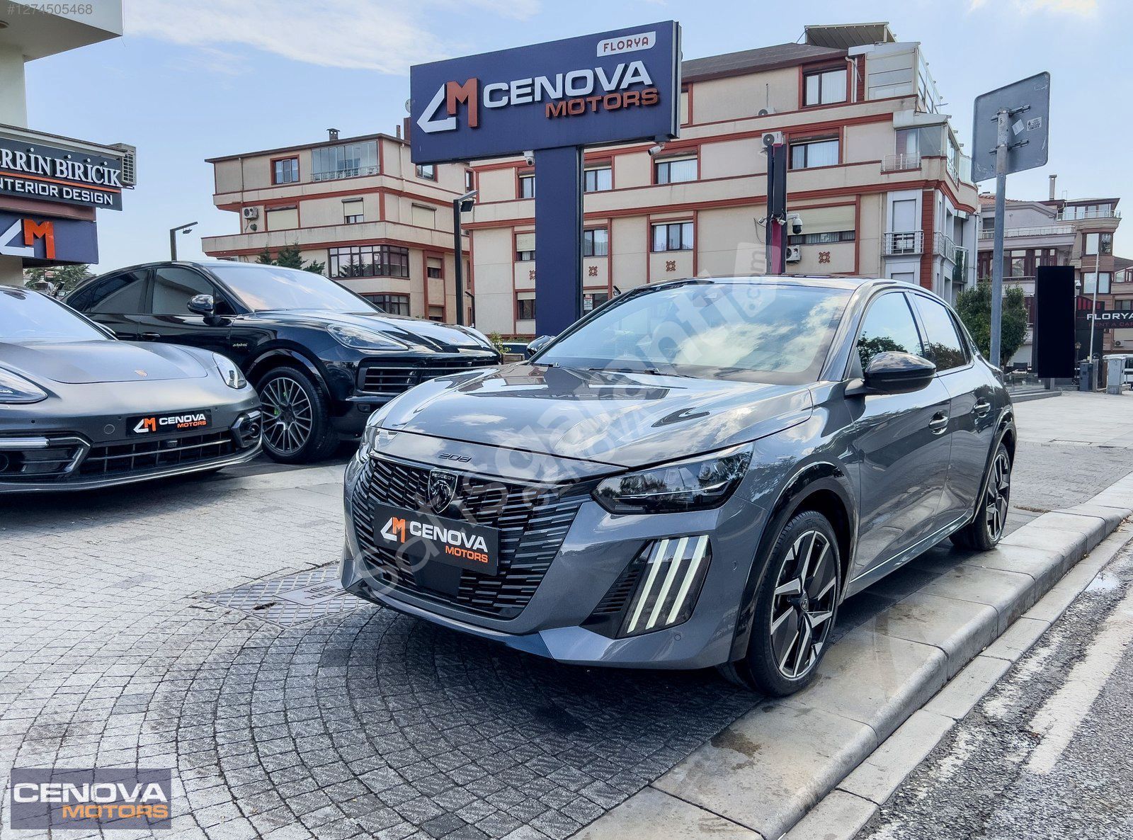CENOVA MOTORS 2024 PEUGEOT E-208 GT OTOMOTİK CAM TAVAN BOYASIZ