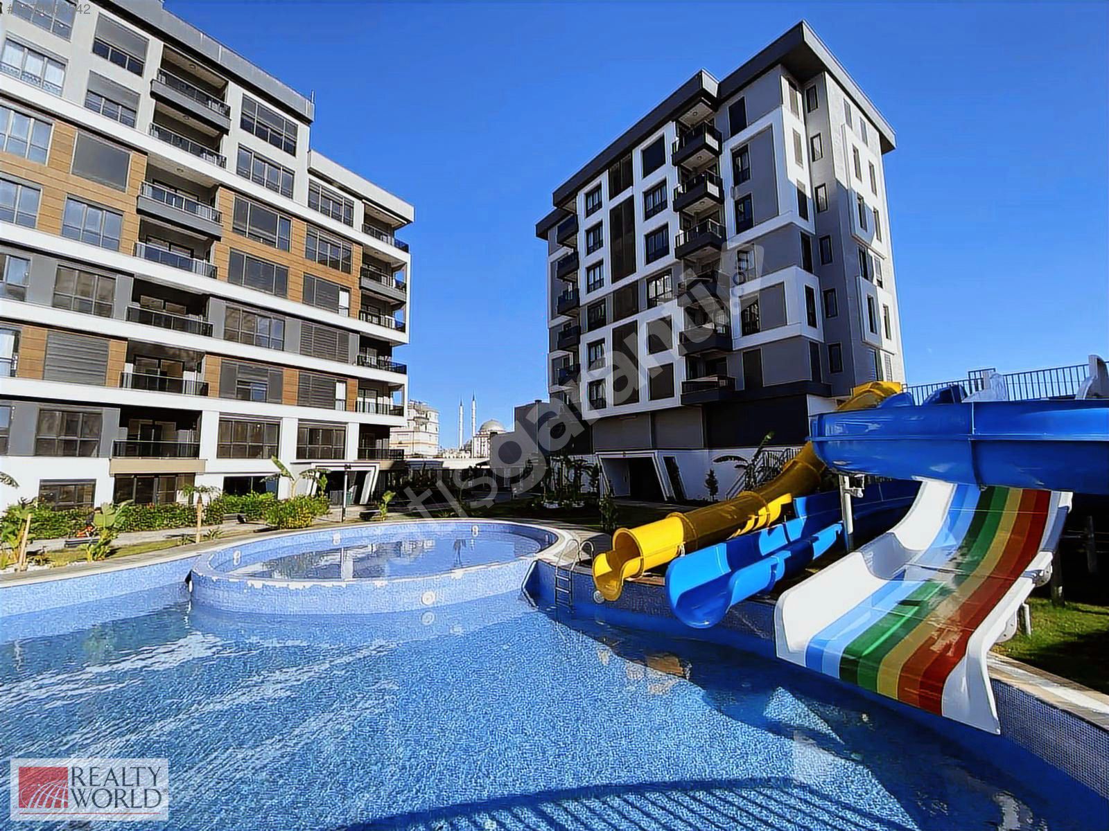 ANTALYA ŞEHİR HASTANESİNE YAKIN NEFES BAHÇEDE EŞYALI 1+1 DAİRE