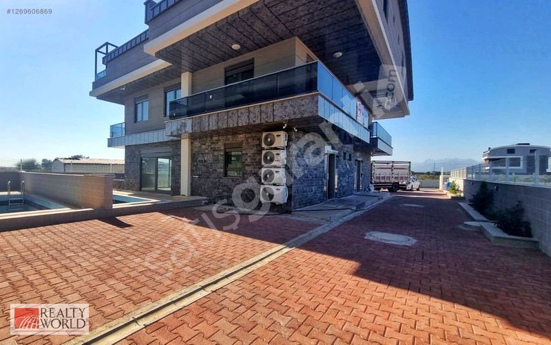 ANTALYA KEPEZ ODABAŞI 5+1 SATILIK TRIPLEKS VİLLA