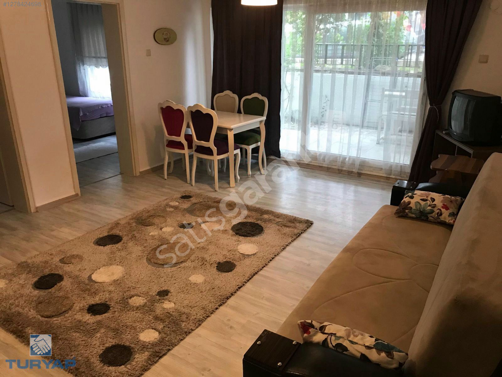 TURYAP'TAN 2+1 DAİRE ÖREN MEYDANINDA BAHÇELİ, AYRI MUTFAKLI