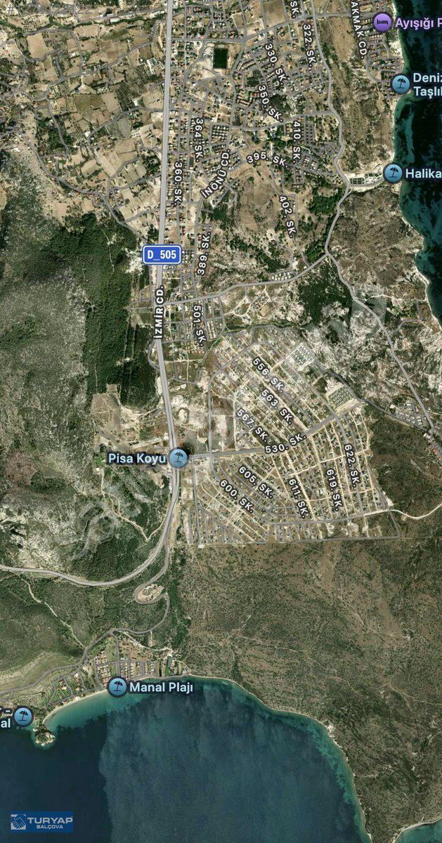 Mordoğan Kamukentte Deniz Manzaralı İmarlı Arsa Projesi Hazır