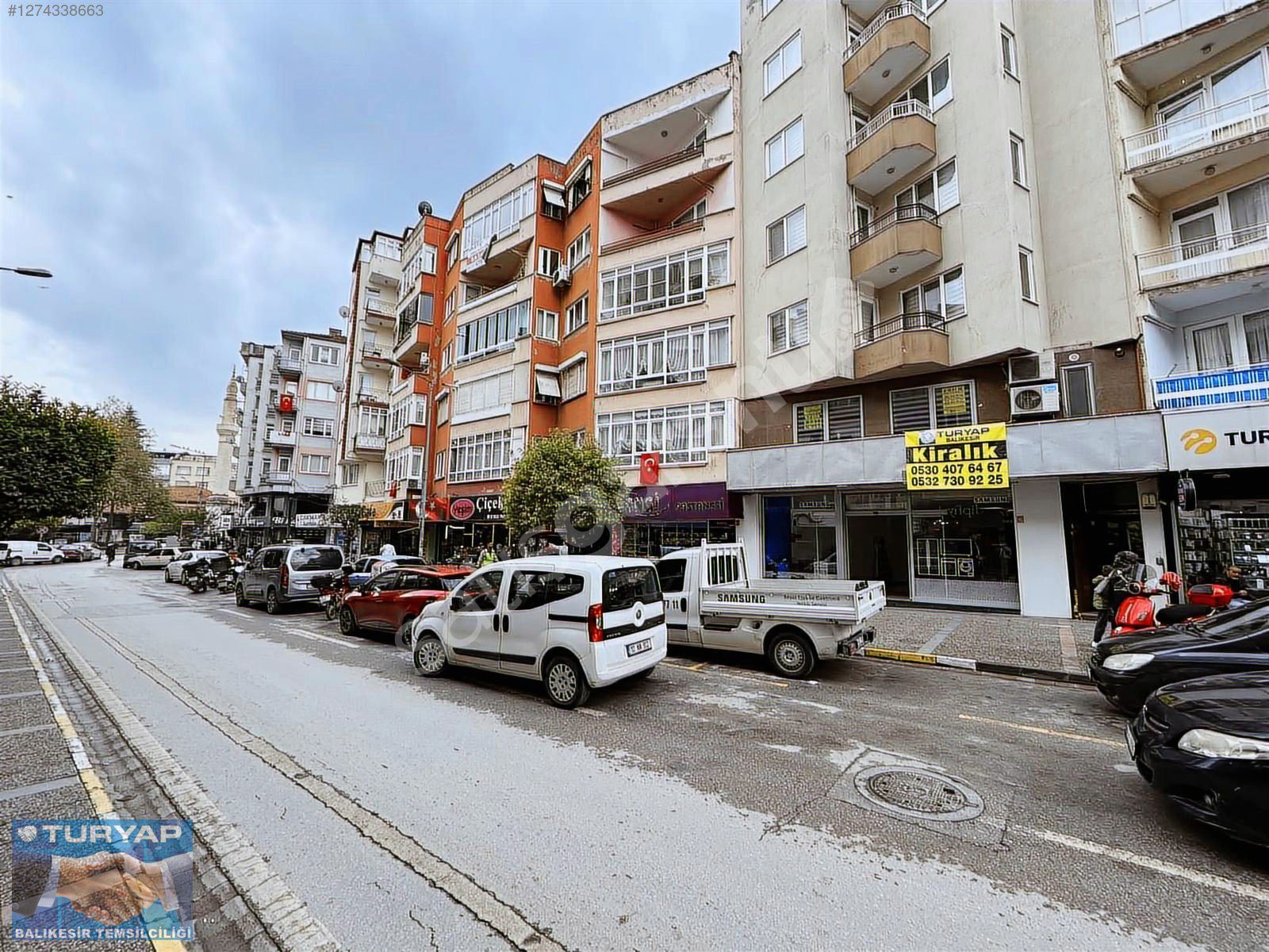 TURYAP'TAN ANAFARTALAR CADDESİ ÜZERİNDE KİRALIK 3 KATLI DÜKKAN