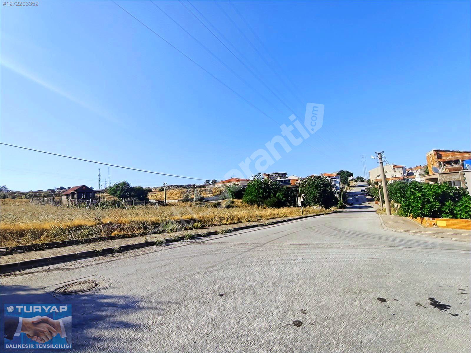 TURYAP'TAN ESKİ S.S.K HASTANESİ ÜSTÜ SATILIK 3 KATA İMARLI ARSA