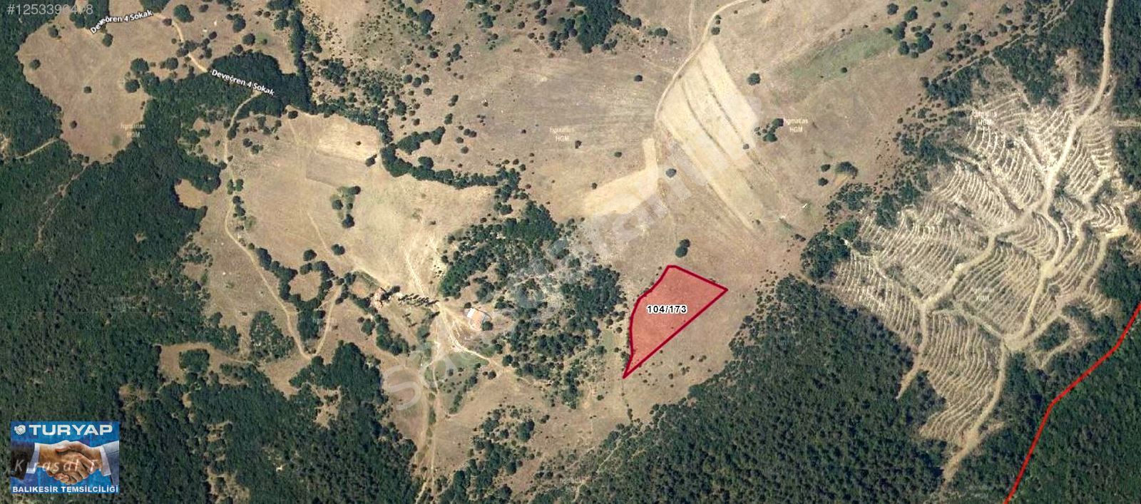 SAVAŞTEPE DEVEÖREN KÖYÜNDE SATILIK UYGUN FİYATA ARAZİ