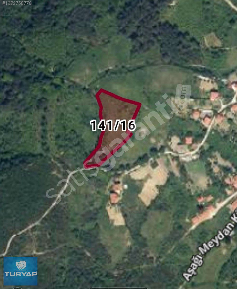 Amasra Gömü köyünde Satılık Tarla