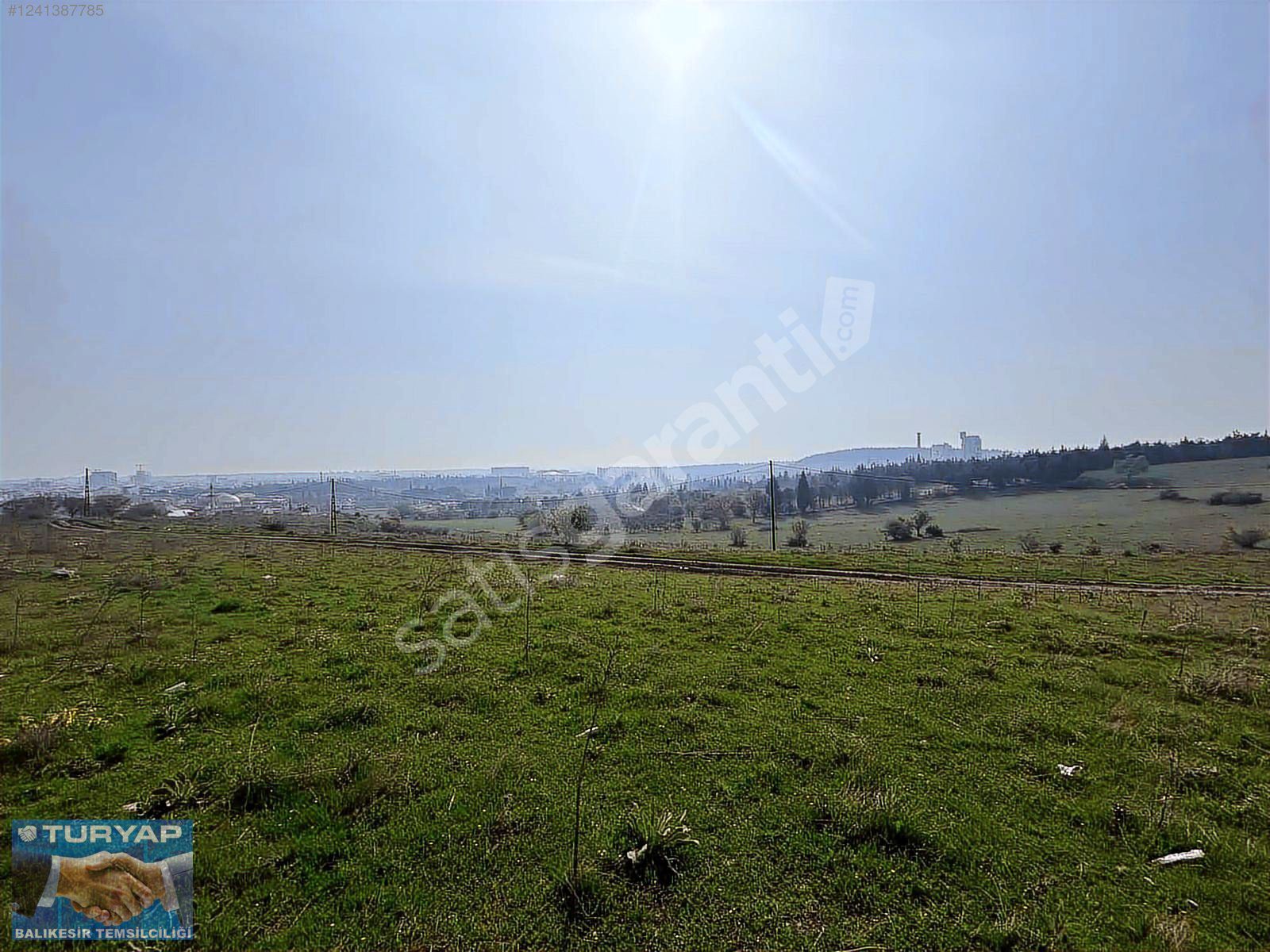 TURYAP'TAN GAZİOSMANPAŞA MAHALLESİNDE SATILIK 1462 M2 ARSA