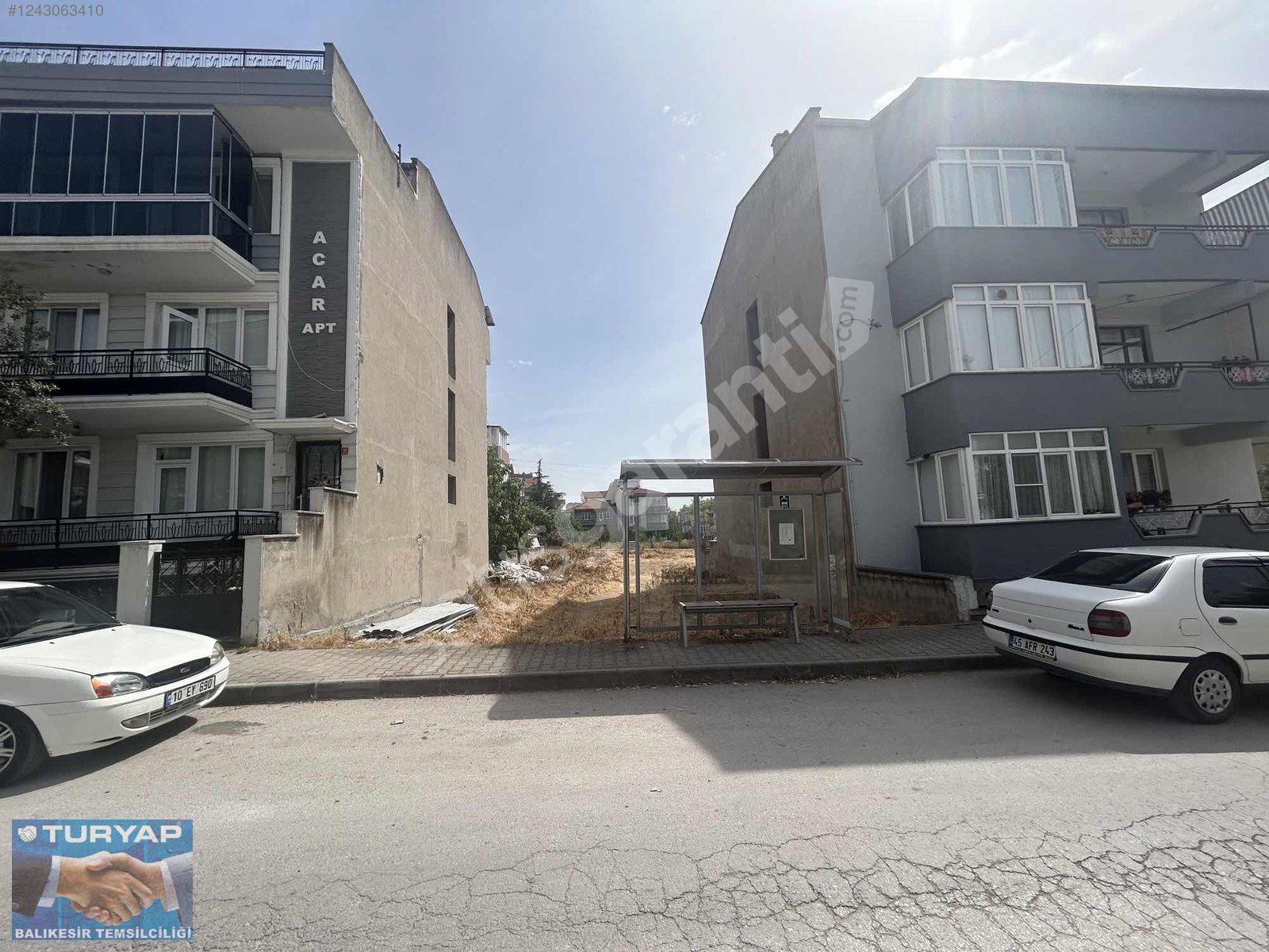 TURYAP'TAN TOYGAR MAHALLESİNDE SATILIK 3 KATA İMARLI ARSA