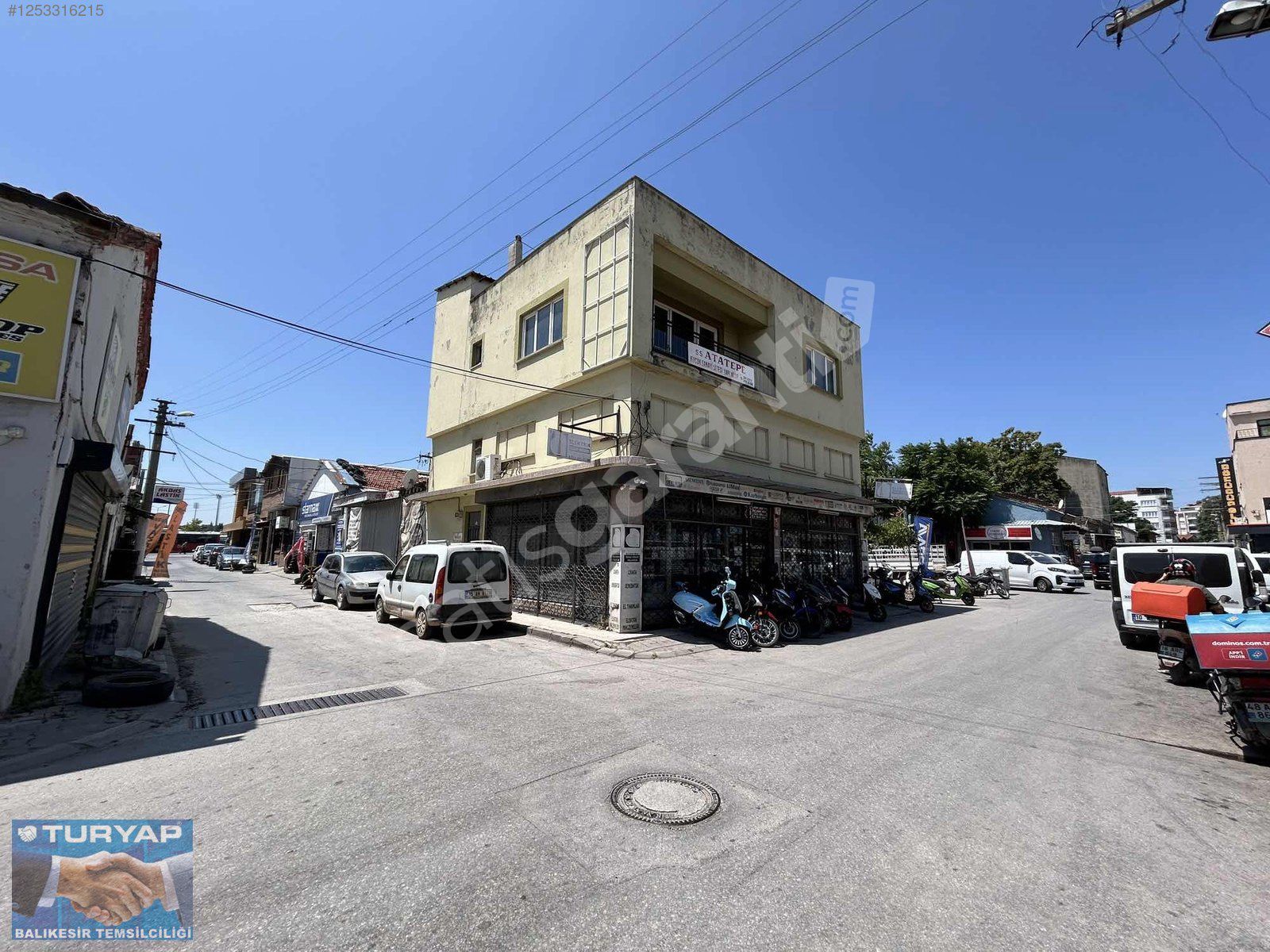 TURYAP'TAN AKINCILAR MAHALLESİ SANAYİDE SATILIK KOMPLE BİNA