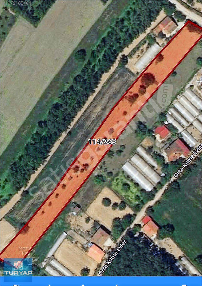 GERİŞKATIRCI KÖYÜNDE SATILIK KÖY İMARLI TARLA