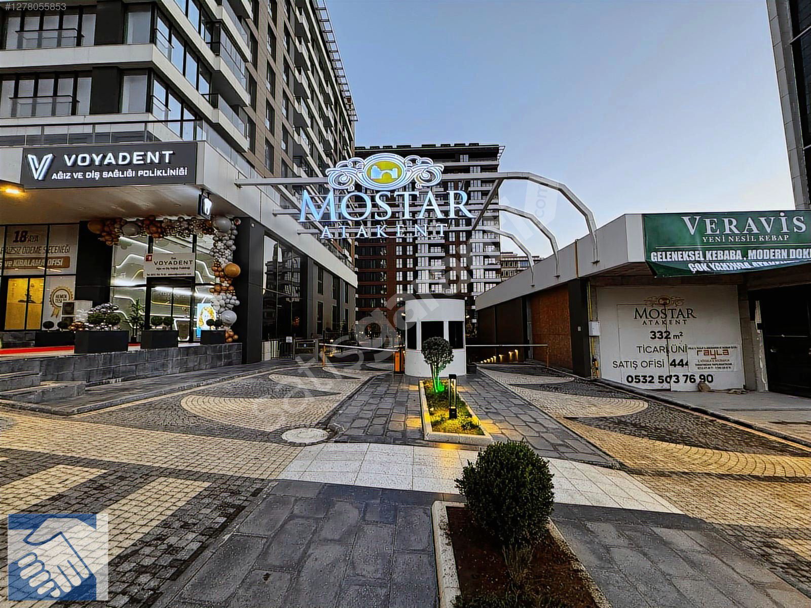 MOSTAR ATAKENT SİTESİNDE 2+1 SATILIK DAİRE (TEMA 2 KARŞISI)