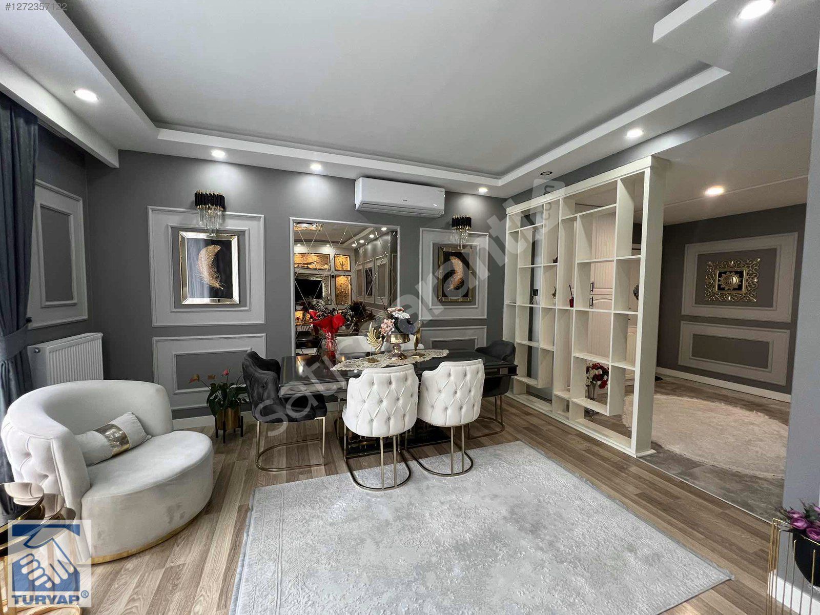 TURYAP'DAN EMLAK KONUT 2. ETAP'DA FUL+FUL TADİLATLI LÜX DAİRE***