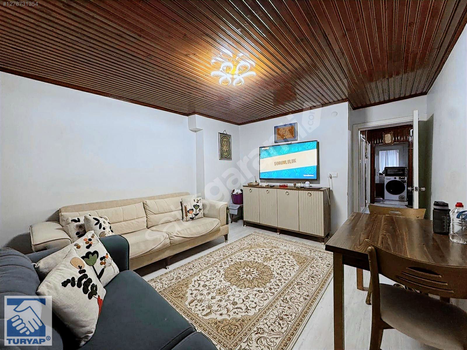 TURYAP'DAN PARSELLER CADDESİ ÜZERİNDE TADİLATL SATILIK 2+1 DAİRE