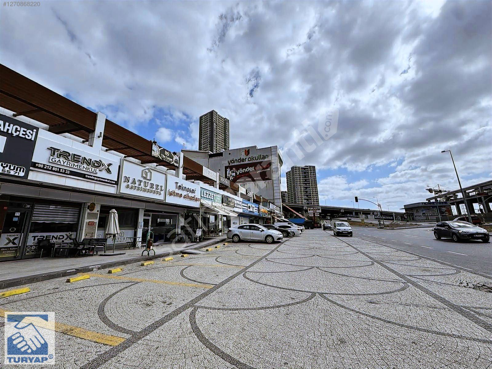 TURYAP'DAN GİRİŞ KAYAŞEHİR CADDE DÜKKANLARINDA SATILIK DÜKKAN