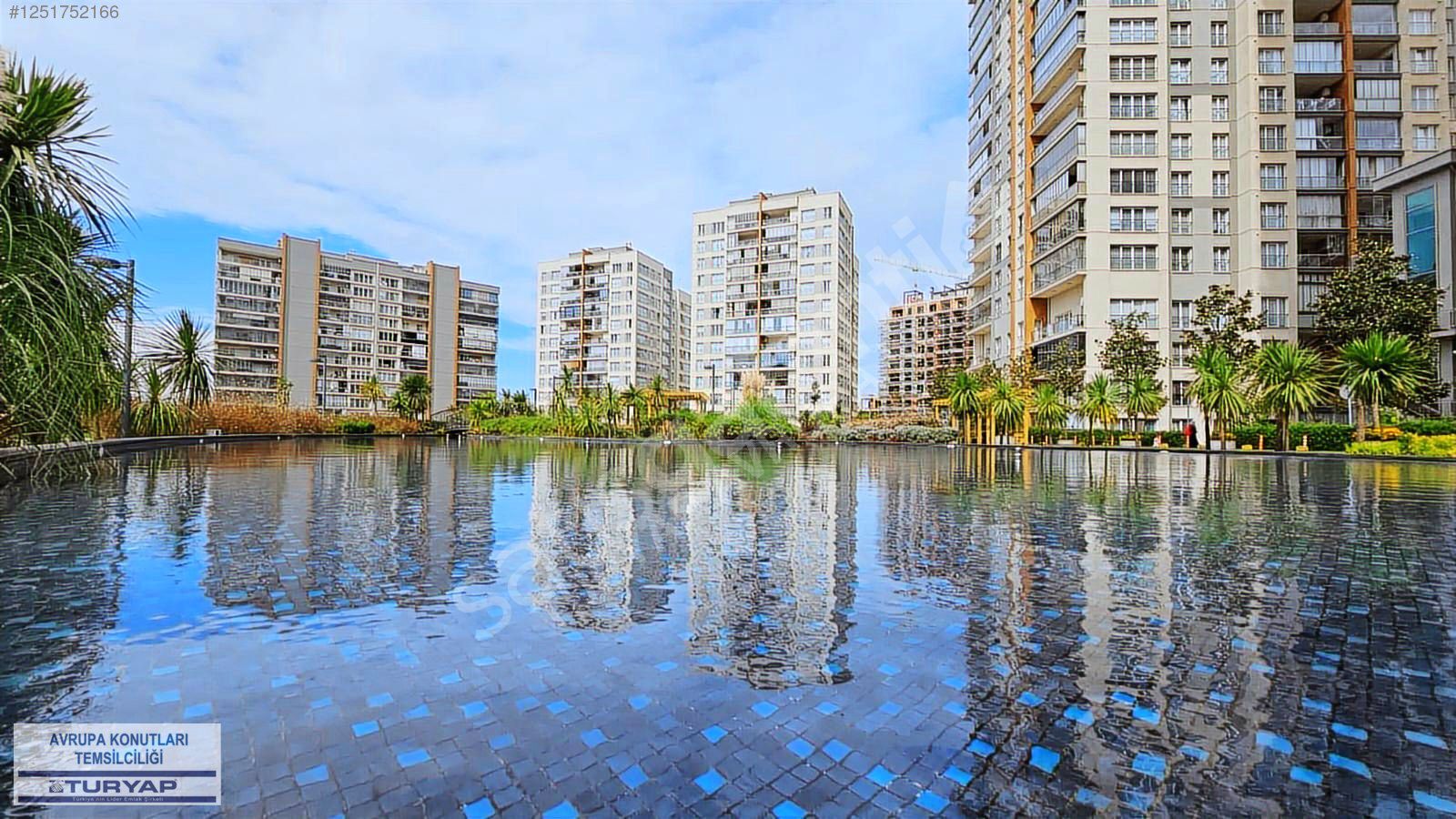 AVRUPA KONUTLARI 1 ETAP PEYZAJ MANZARA 3+1 SATILIK DAİRE TURYAP