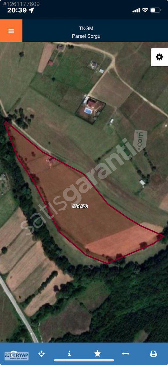 TURYAP'TAN ÇATALCA BİNKILIÇ'TA SATILIK TARLA