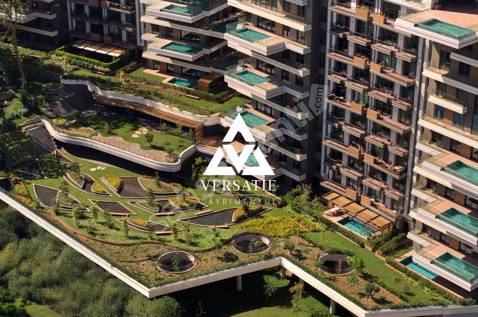 VERSATIE VE CAASA GAYRİMENKUL'DEN NİŞANTAŞI KORU'DA HAVUZLU ÖZEL DAİRE