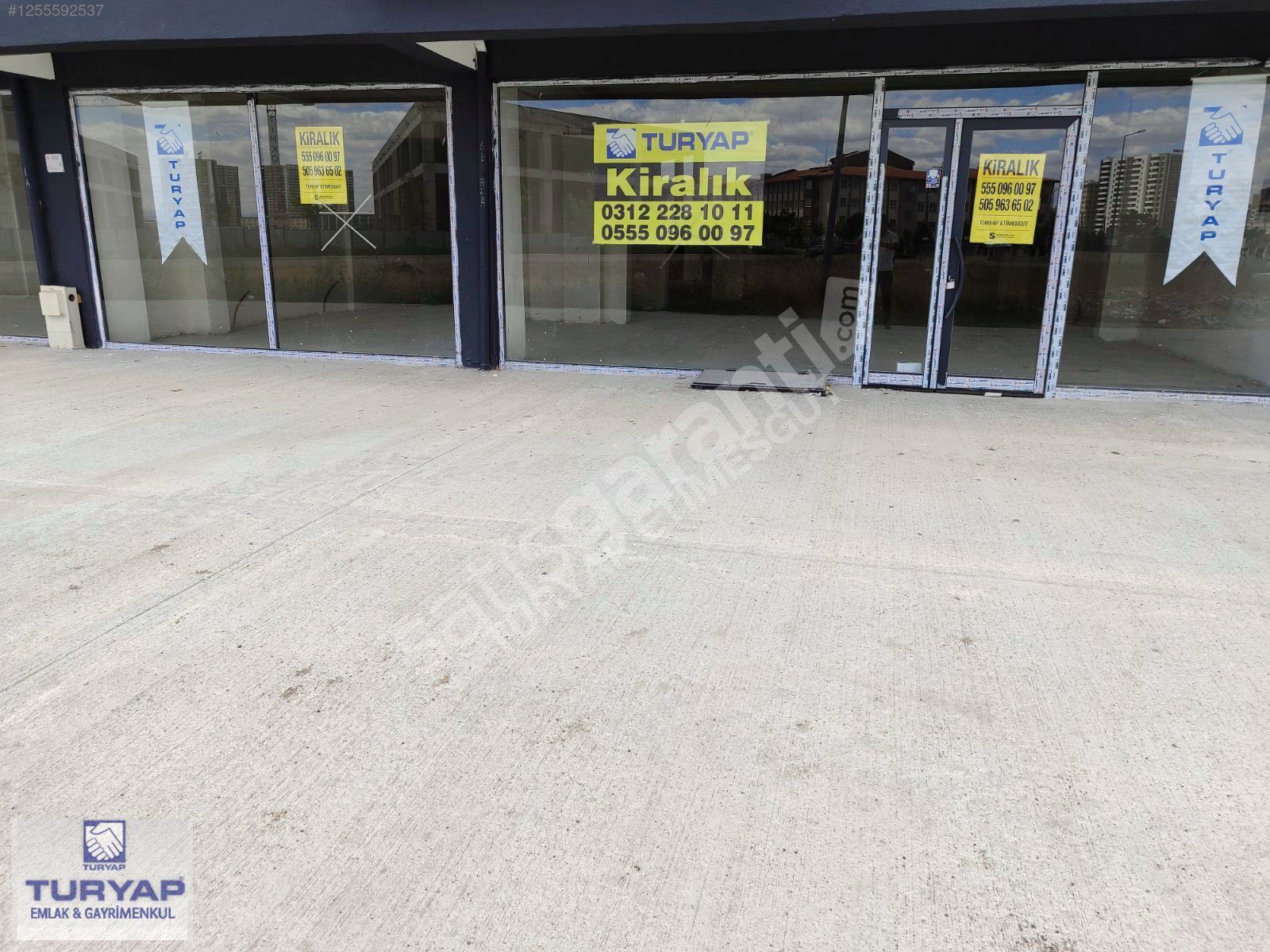 Eryaman Yeşilova da Tamamı Düz Giriş Kiralık Dükkan