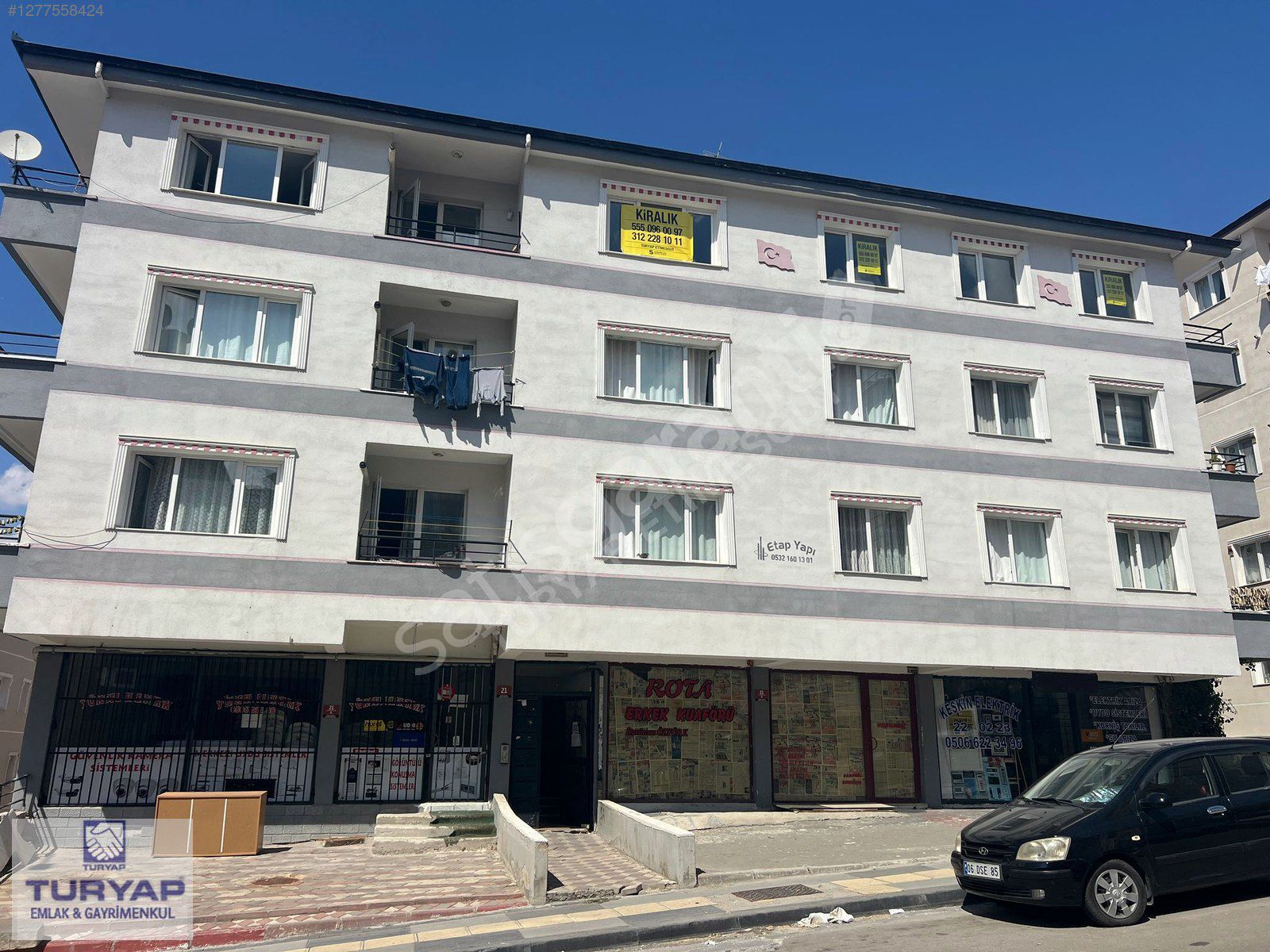 TURYAP'tan Süvari Mahallesi'nde 3 + 1 kiralık daire