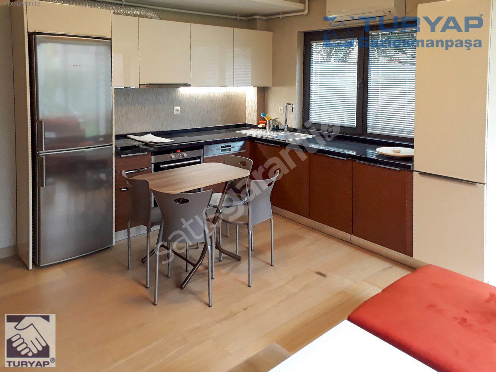 CİNNAH CADDESİ ENİS BEHİÇ KORYÜREK SOKAKTA 1+1 EŞYALI BAHÇEKATI