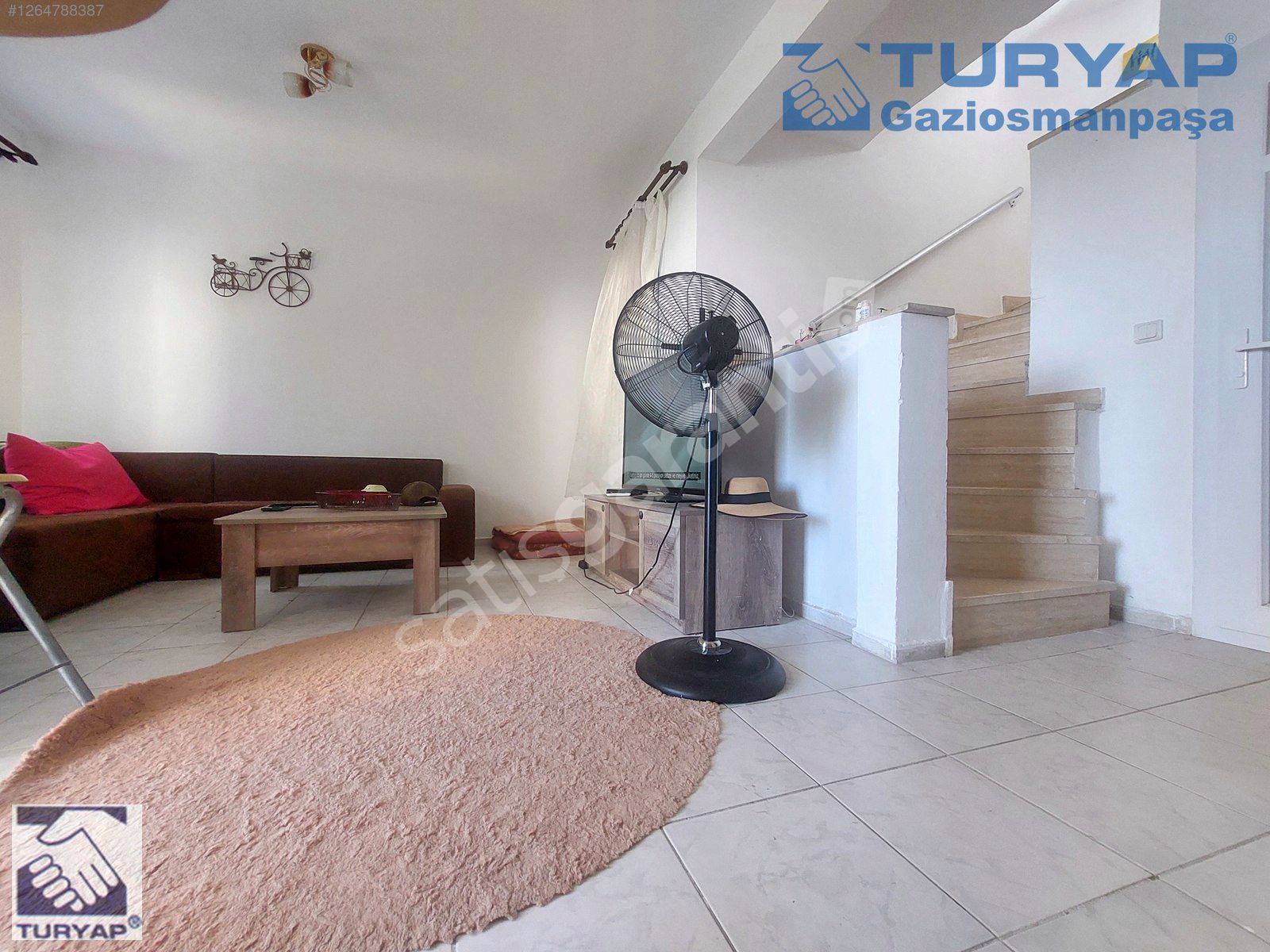 BODRUM TÜRKBÜKÜ SANKOP SİTESİNDE DENİZ MANZARALI 2+1 MÜSTAKİL