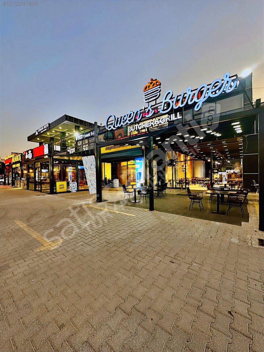 KONUM İNCEK AVM'DE DEVREN KİRALIK FRANCHİSE BURGER RESTORAN.