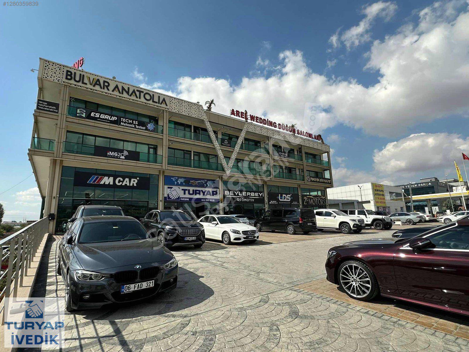 ANADOLU BULVARI ÜZERİ FARKLI KAT ve CEPHELERDE KİRALIK OFİSLER